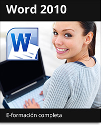 E-formación Word 2010 - Todas las funcionalidades de Word a su alcance - + el libro digital online Word 2010 GRATIS - Acceso ilimitado durante 1 año