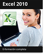 E-formación Excel 2010 - Todas las funcionalidades de Excel a su alcance - + el libro digital online Excel 2010 GRATIS - Acceso ilimitado durante 1 año