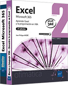 Excel Microsoft 365 Pack de 2 libros: Aprender Excel y la programación en VBA (2ª edición)