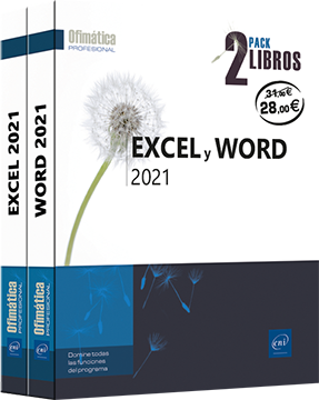 Excel y Word 2021 - Pack de 2 libros