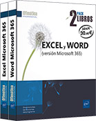 Excel y Word (versión Microsoft 365) Pack de 2 libros