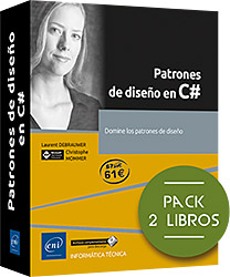 Patrones de diseño en C# - Pack de 2 libros: Domine los patrones de diseño