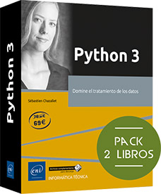 Python 3 - Pack de 2 libros: Domine el tratamiento de los datos (2ª edición)