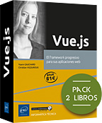 Vue.js Pack de 2 libros - El framework progresivo para sus aplicaciones web