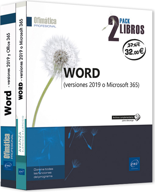 Word (versiones 2019 y Office 365) - Pack 2 libros