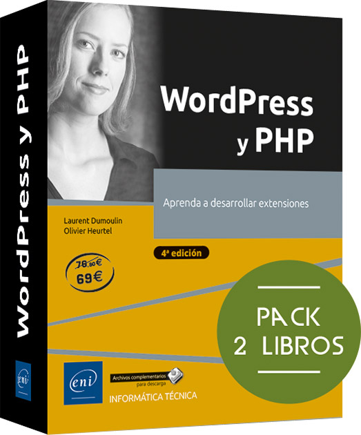 WordPress y PHP - Pack de dos libros: Aprender a desarrollar extensiones (3ª edición)